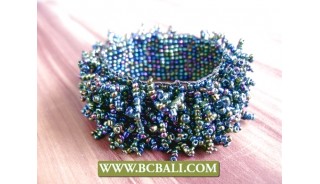 Grass Beaded Bracelets Wristband Stretch